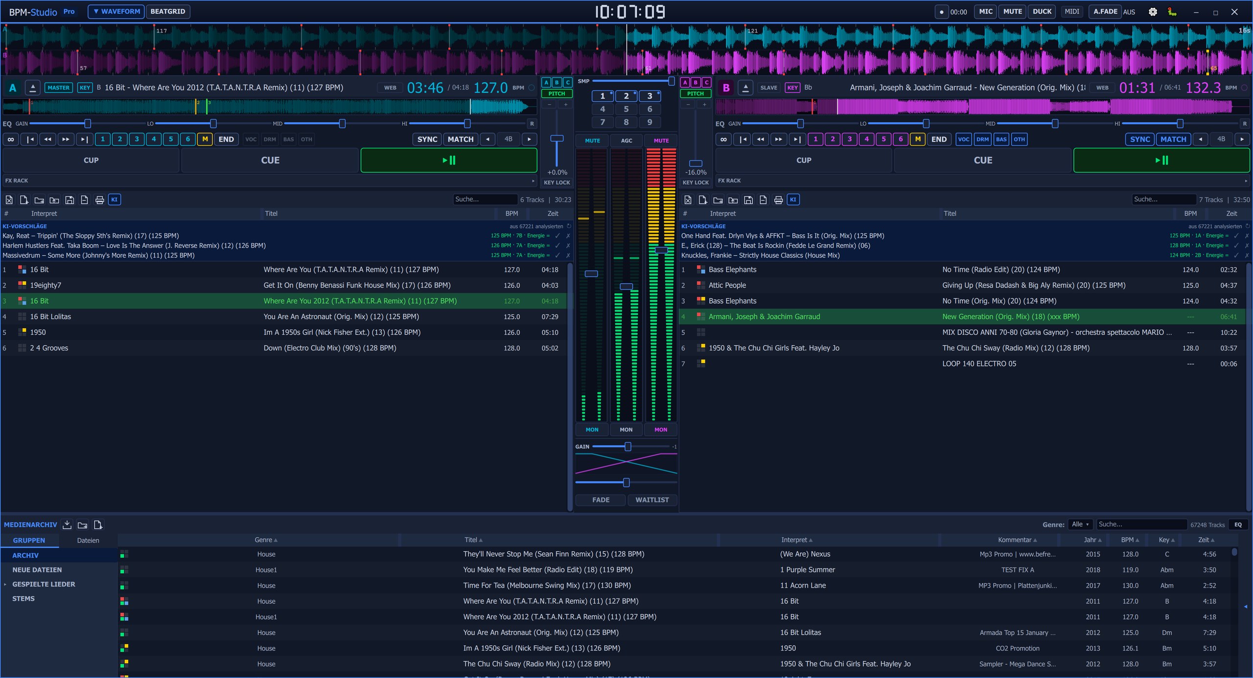BPM Studio Pro — Dark Blue